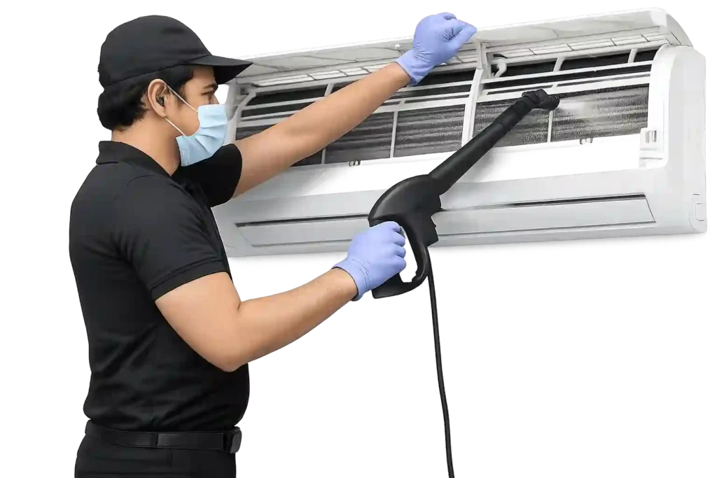Professional AC Repair in Saudi Arabia by an experienced technician.