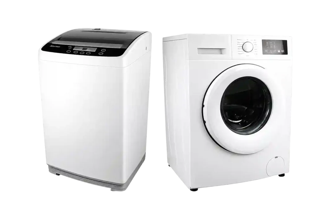 Top load and front load washing machines for washing machine repair in Saudi Arabia.
